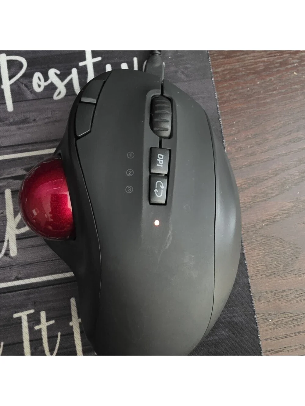 Bluetooth Wireless Trackball Jelly Comb MT50 Rechargeable Ergonomic Mouse
